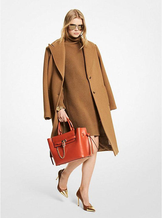Wool Melton Oversized Coat