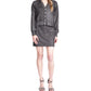 Button Pocket Mini Skirt
