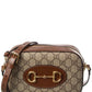 Gucci Horsebit 1955 Small GG Supreme Canvas & Leather Shoulder Bag