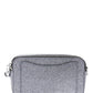 Marc Jacobs Metallic Snapshot Glitter Zipped Crossbody Bag