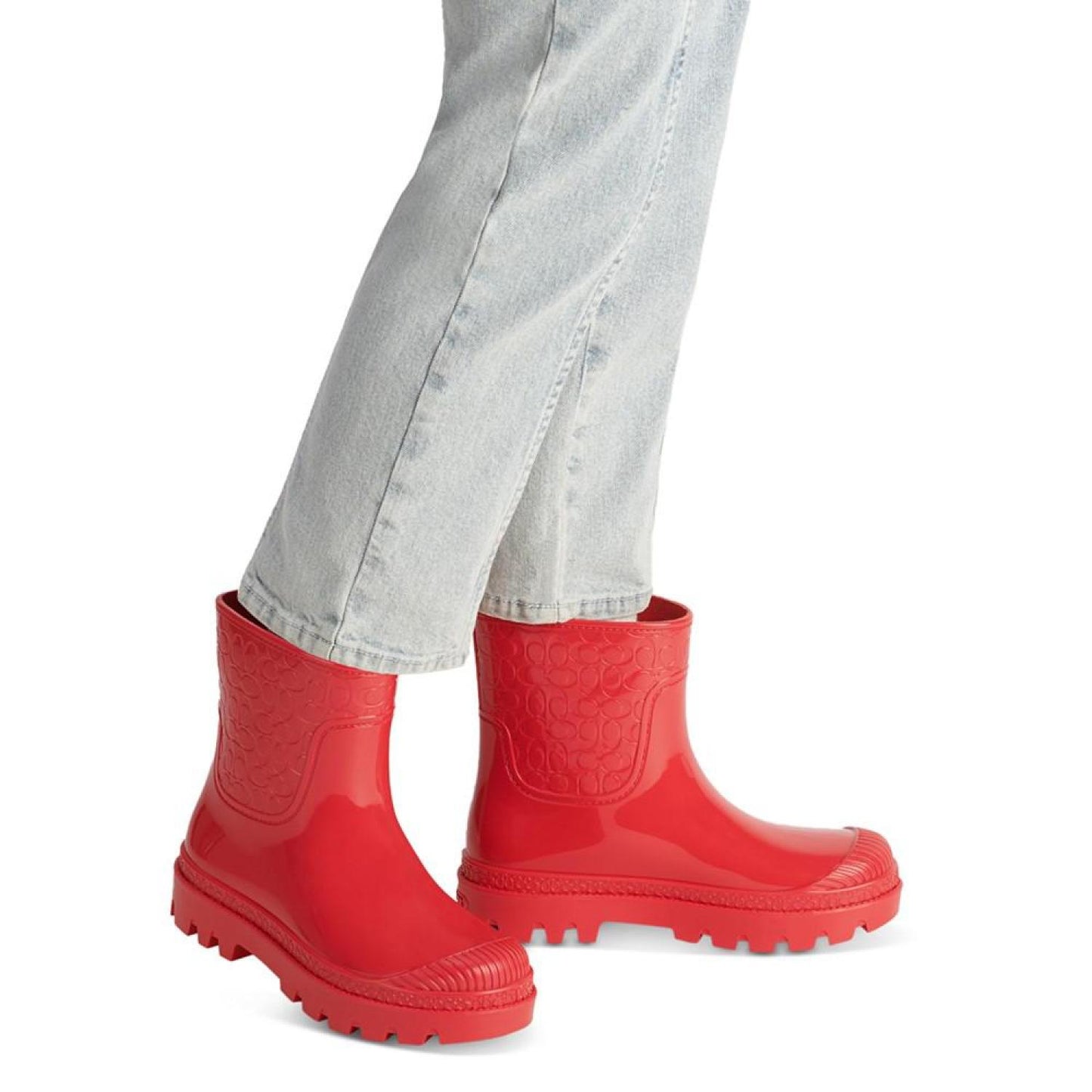 Women's Millie Embossed Pull-On Rain Booties