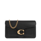 Coach Tabby Logo Plaque Chained Clutch Bag