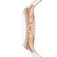 Women's Harlowe Quartz Three-Hand White Leather Watch 38mm
