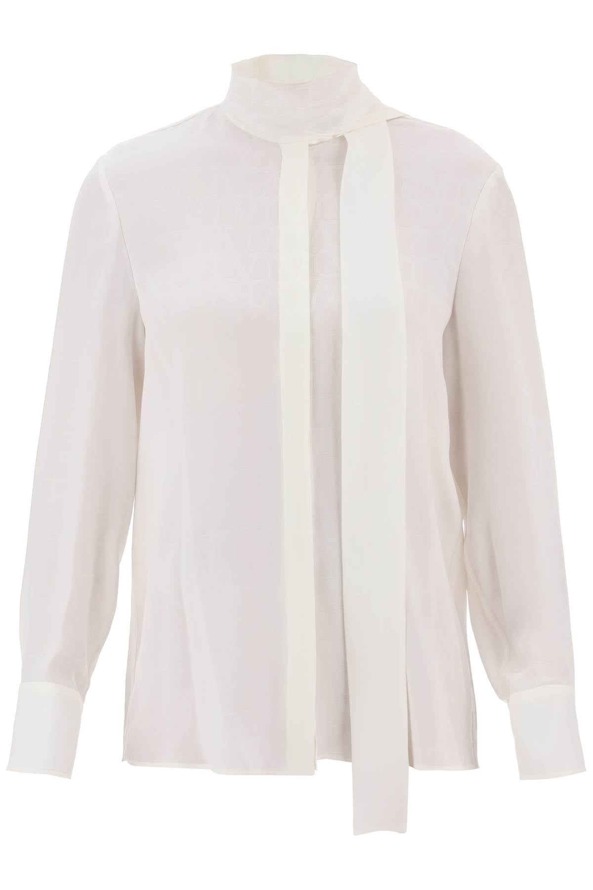 Valentino garavani toile iconographe shirt in silk jacquard