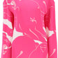 Valentino garavani cady panther blouse