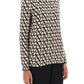 Valentino garavani toile iconographe funnel-neck sweater