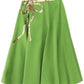 Valentino garavani techno duchesse a-line skirt with sequin-studded bow