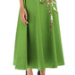 Valentino garavani techno duchesse a-line skirt with sequin-studded bow