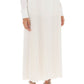Valentino garavani silk jacquard toile iconographe pleated skirt