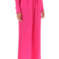 Valentino garavani toile iconographe palazzo pants in silk jacquard