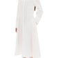 Valentino garavani compact poplin midi dress with rose