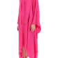 Valentino garavani maxi shirt dress in crepe de chine with 'toile iconographe' motif