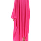 Valentino garavani maxi shirt dress in crepe de chine with 'toile iconographe' motif