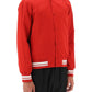 Valentino garavani satin bomber jacket with maison valentino print