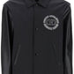 Valentino garavani varsity jacket with leather sleeves