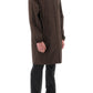 Valentino garavani raincoat with maison valentino rubber label