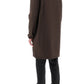 Valentino garavani raincoat with maison valentino rubber label