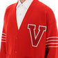 Valentino garavani v patch wool cardigan
