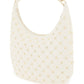 Valentino garavani small leather 'rockstud spike' hobo bag