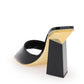 Valentino garavani hyper one stud sandals in patent leather