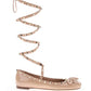 Valentino garavani patent leather rockstud ballet flats