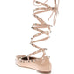 Valentino garavani patent leather rockstud ballet flats