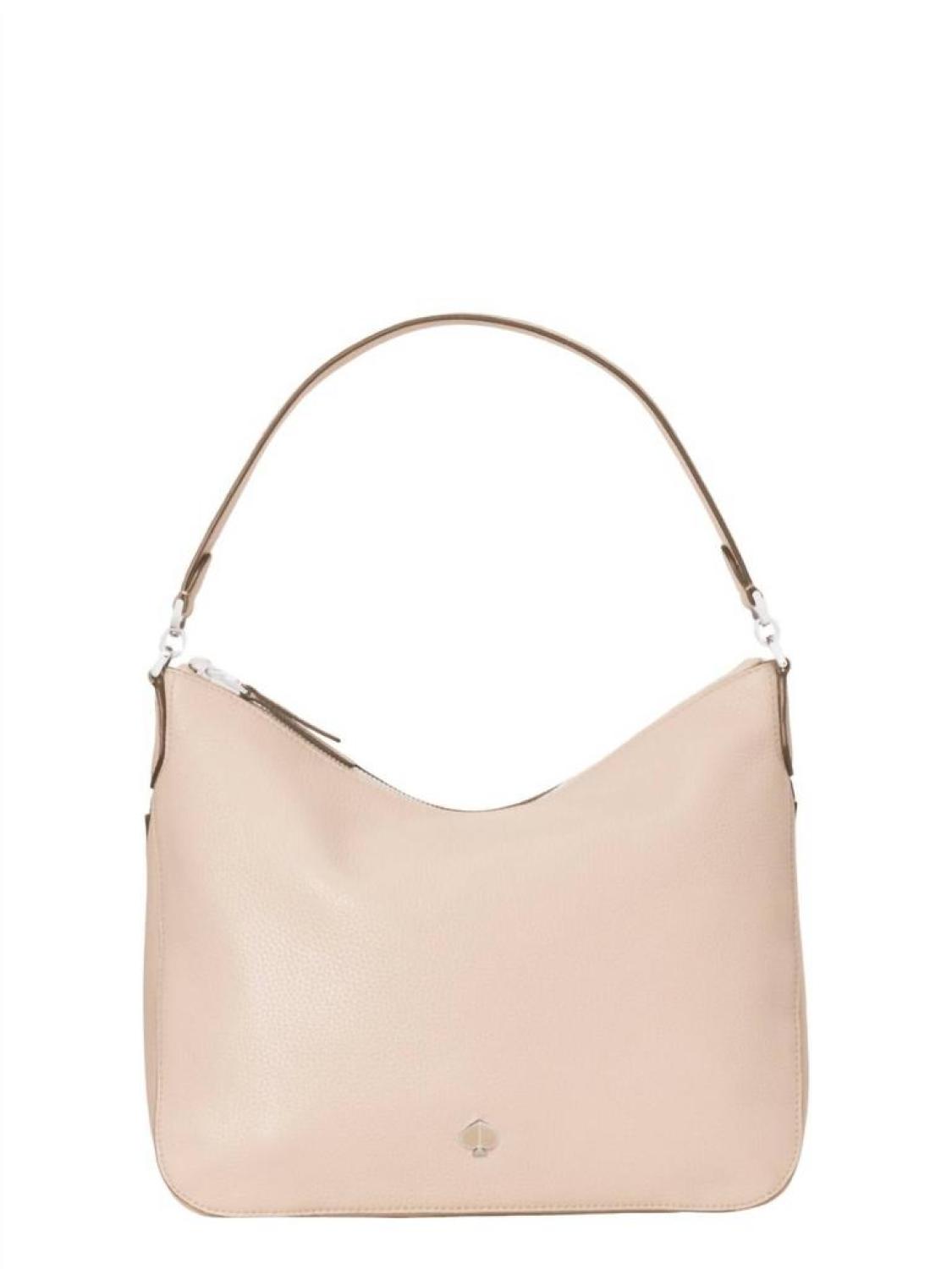 Polly Medium Shoulder Bag In Rich Pecan