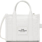 White 'The Croc-Embossed Small' Tote