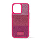 Rhinestone Embossed Rock Candy Sticker Logo Phone Case 13 Pro