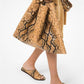Monogramme Python Embossed Leather Tote Bag