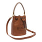 Marc Jacobs Logo Embossed Bucket Bag