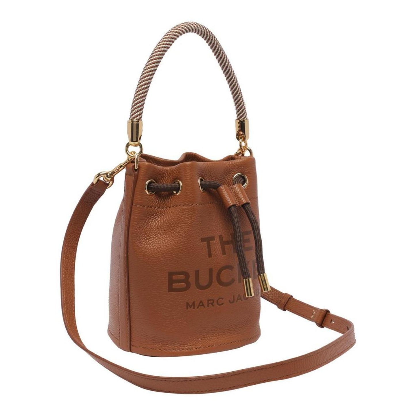 Marc Jacobs Logo Embossed Bucket Bag