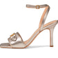 Kyra Metallic Leather Sandal