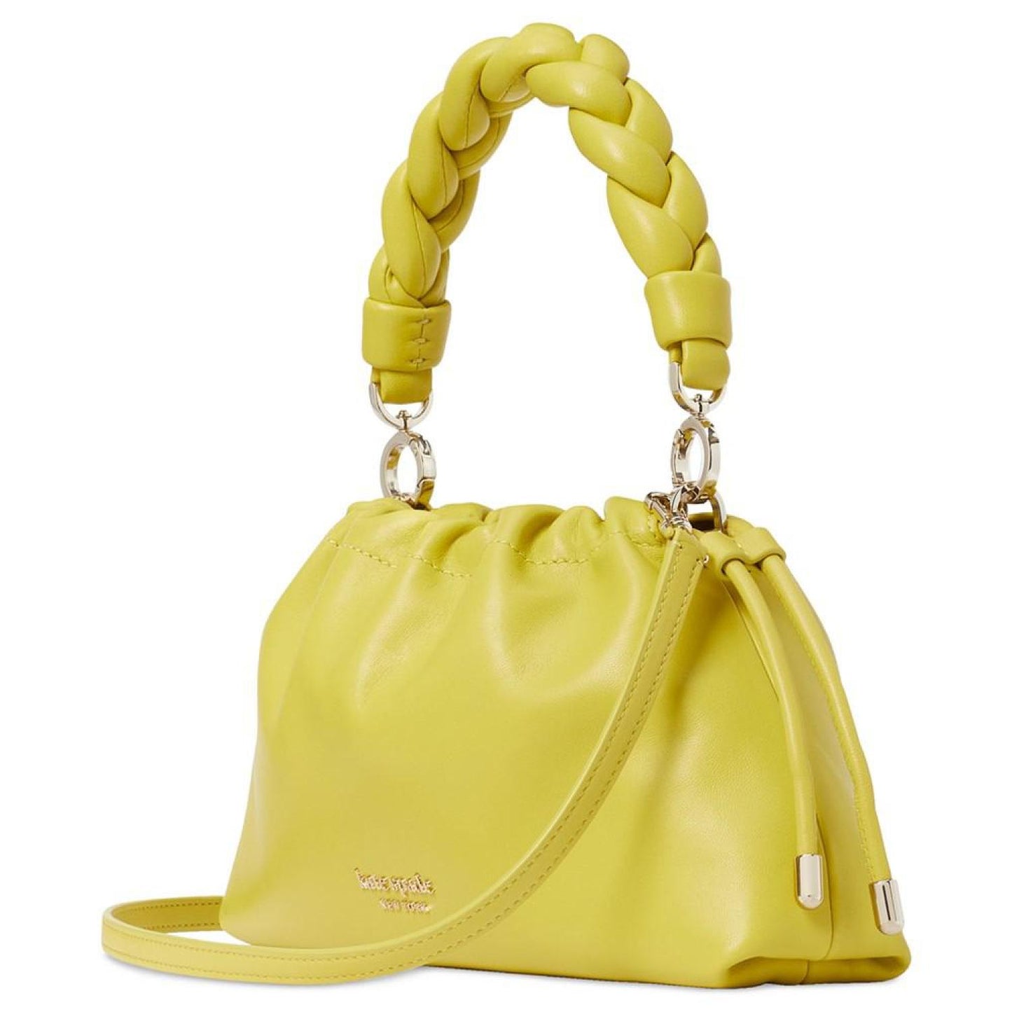 Small Meringue Smooth Leather Crossbody