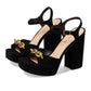 Nicolette Suede Sandal
