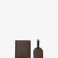 Signature Logo Passport Case and Luggage Tag Gift Set