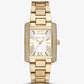 Oversized Emery Pavé Gold Tone Watch