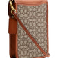 Mini Signature Jacquard C Phone Crossbody