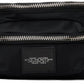 Black 'The Biker Nylon Belt Bag' Pouch