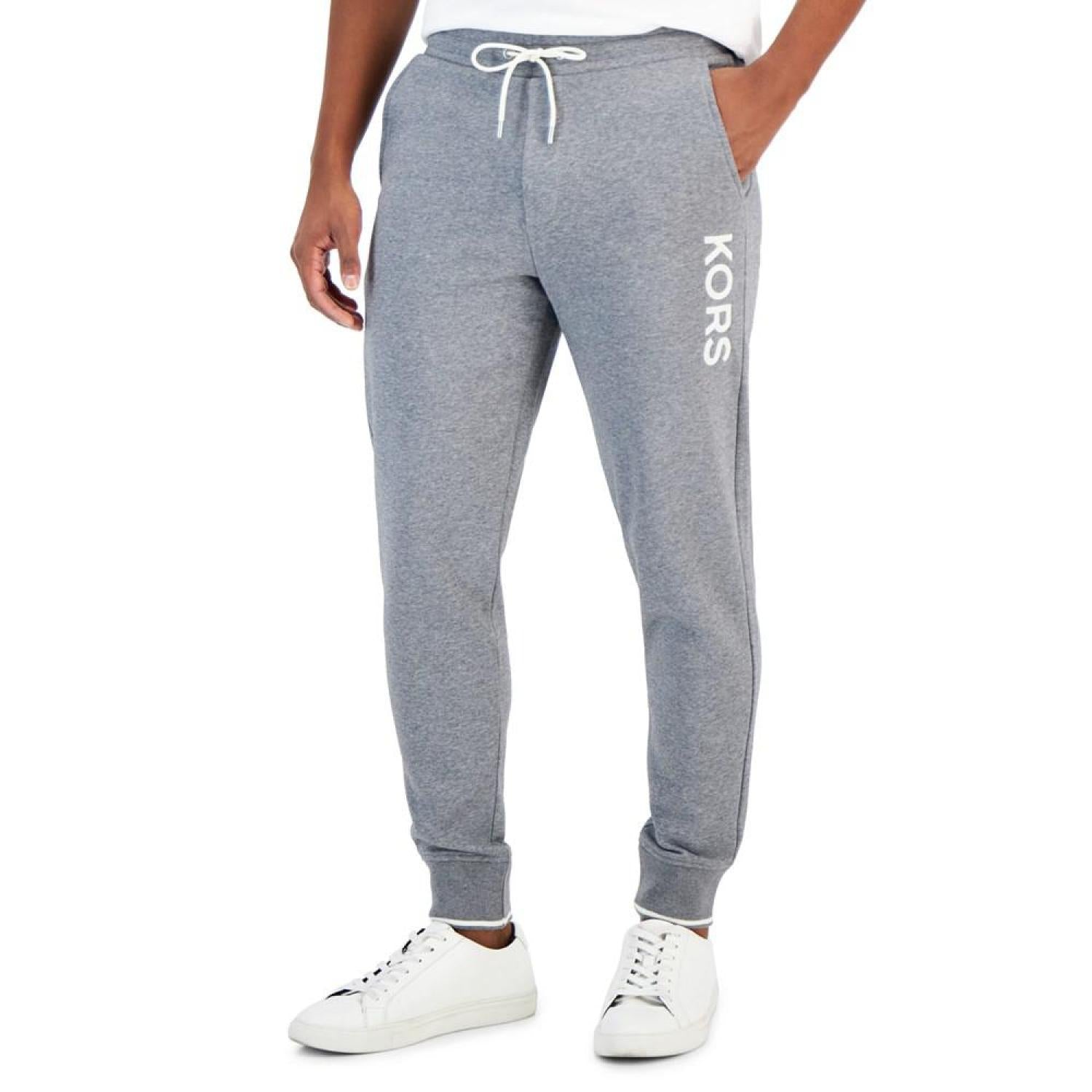 Men s Fleece Logo Drawstring Jogger Pants