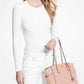 Marilyn Medium Saffiano Leather Tote Bag