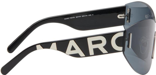 Black Shield Sunglasses