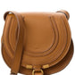 Chloé Marcie Small Leather Saddle Bag