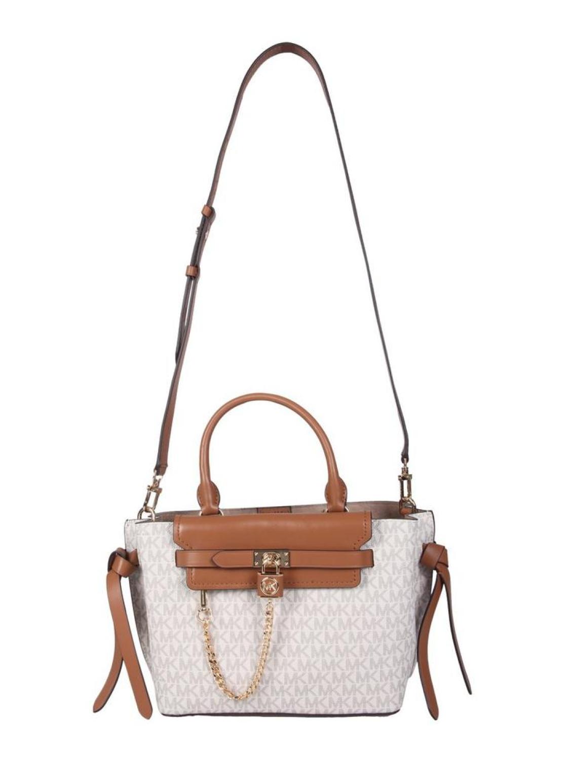 Michael Michael Kors Monogram Logo Detailed Tote Bag
