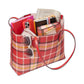 Bleecker Museum Plaid Printed Medium Tote