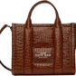 Brown Medium Croc-Embossed 'The Tote Bag' Tote
