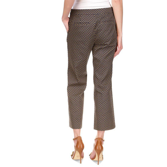 Women's Stud Print Flared Pants