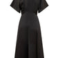 Michael Michael Kors Short-Sleeved Zipped Midi Dress