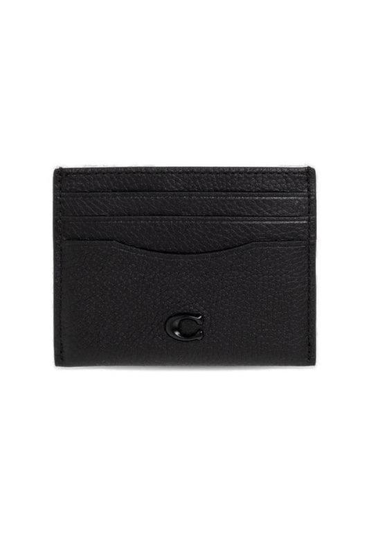 Coach Logo Plaque Card Case