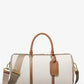 MKC x 007 Bond Cotton Canvas and Leather Weekender Bag